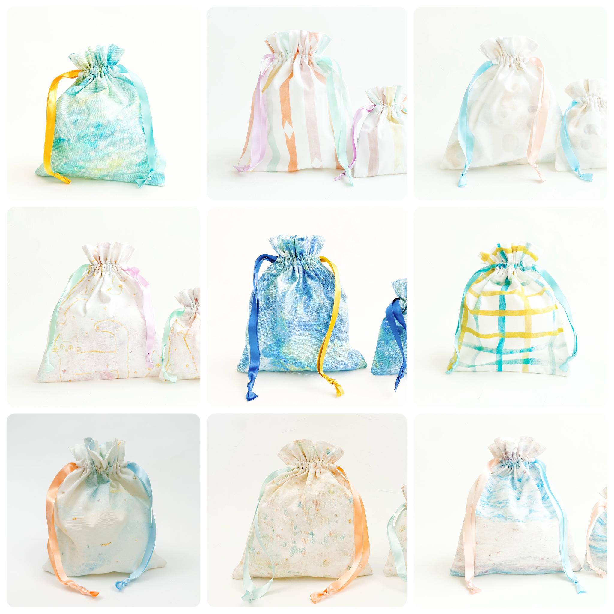 くまさんと巾着のハッピーバッグ🎁どの子・柄が届くかお楽しみ♪ | 4枚目