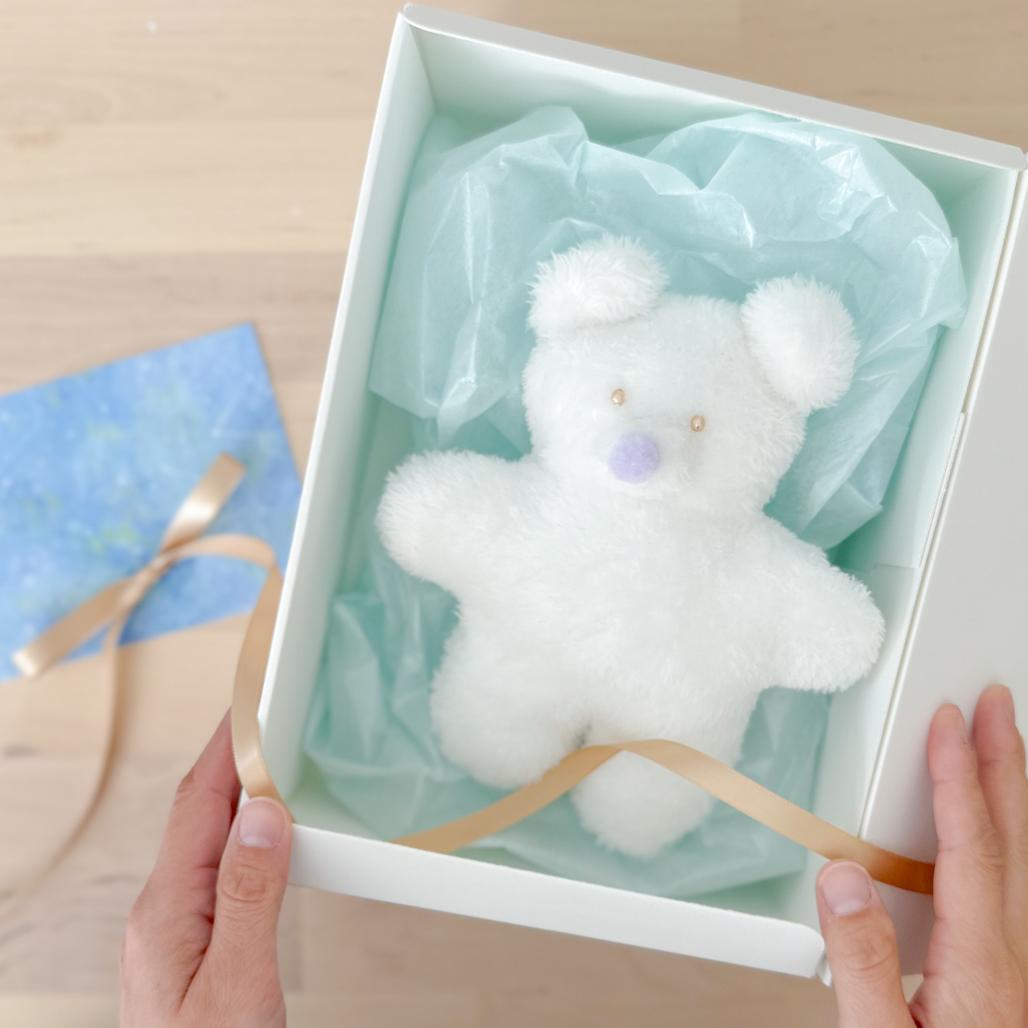 やさしい白くまのぬいぐるみ｜こんぺいとうの森のくまさん | 8枚目