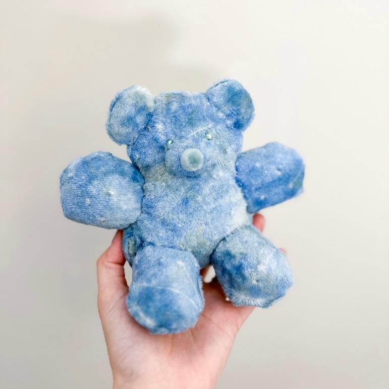 【3人限定】星月夜のくまさん｜こんぺいとうの森のやさしい青色 | 6枚目